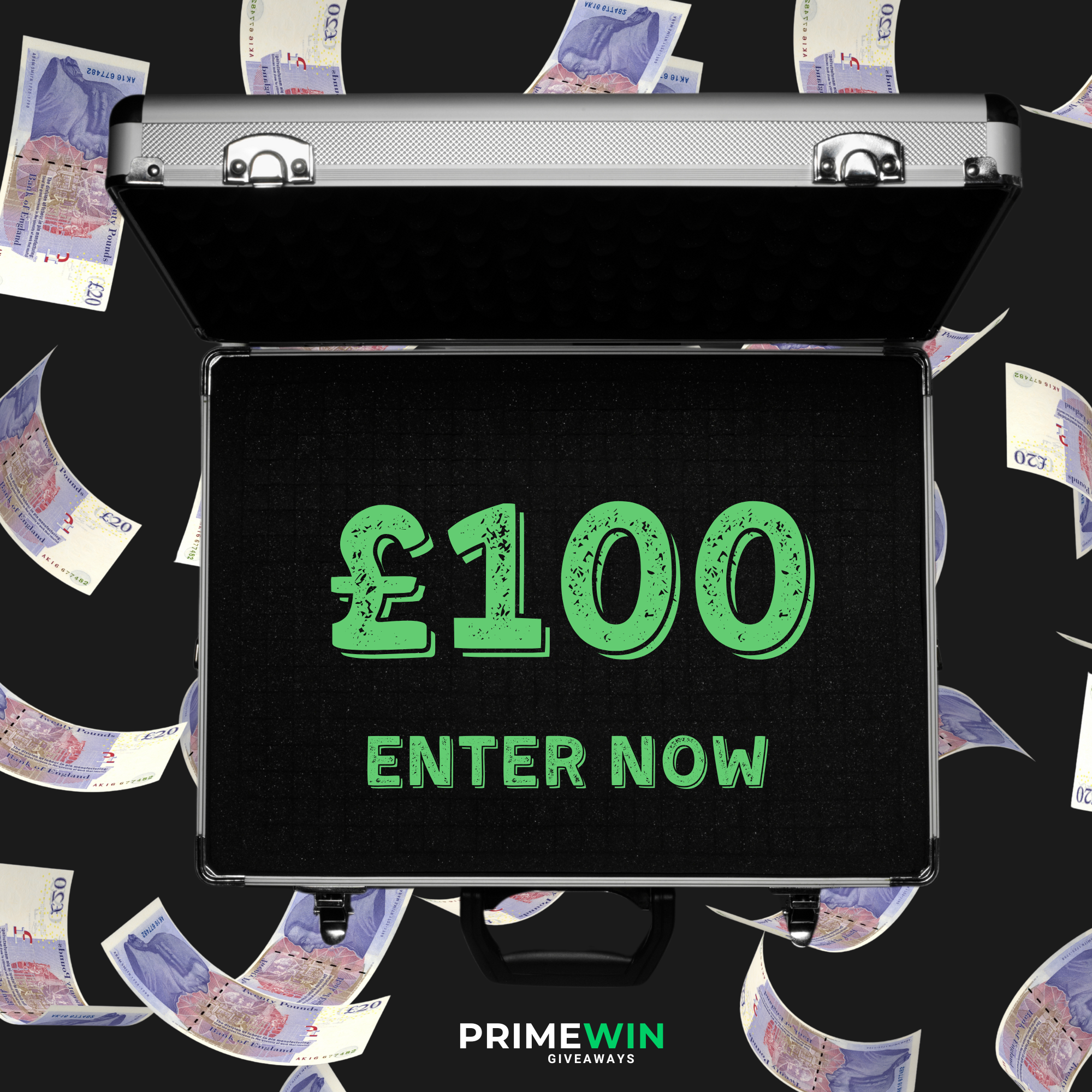 TEN PRIZES – EACH WORTH £100 IN TAX-FREE CASH!